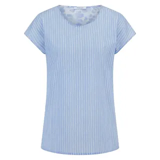 Ärmellose Bluse Peter Hahn blau, 40