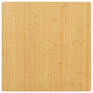 vidaXL Tischplatte, Ersatztischplatte für Couchtisch Beistelltisch Bartisch, Esstischplatte mit lackierter Oberfläche, Couchtischplatte Bambustischplatte, Bambus