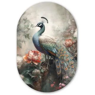 onlywow Blumen Kunststoff 60x90 cm