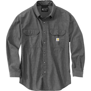 CARHARTT Loose Fit Chambray Hemd Grau M