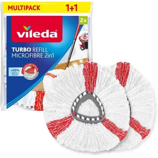 Vileda Turbo Easy Wring & Clean Wischmop Ersatzkopf 2 St.