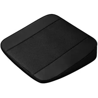 LIMIMIKAIXIN Auto Sitzkissen Keilkissen für Hyundai ix20 ix30 ix35 ix45 ix25, Keilsitzkissen Autositzkissen Autositzerhöhung Sitzkeilkissen Autositz ZubehöR,A/black-S/4cm
