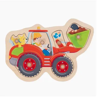 GoKi Steckpuzzle Schaufelbagger (57345)