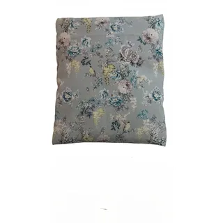 VITASIMPLEX Lavendelkissen mit Bezug, Motiv 513 (Blume Hellgrün) 24 cm x 20 cm mit echtem Französischen Lavendel aus der Provence
