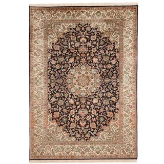 Kaschmir Reine Seide Teppich 129x188