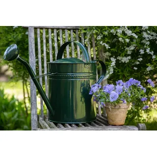 Gießkanne 10 Liter Grün Metall Zinkkanne Verzinkt Kanne 6009 Wasserkanne