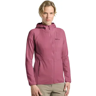 Jack Wolfskin Kolbenberg Hooded FZ Women Fleecejacke Damen Raisin XL