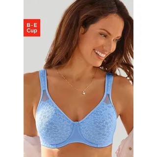 nuance by lascana T-Shirt-BH blau 90C