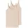 2P 95-5 Organic Tank Top Beige M