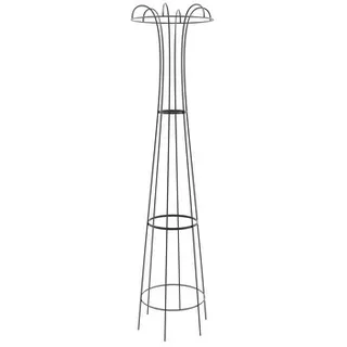 Dehner Premium Metall-Obelisk Maxima, schwarz