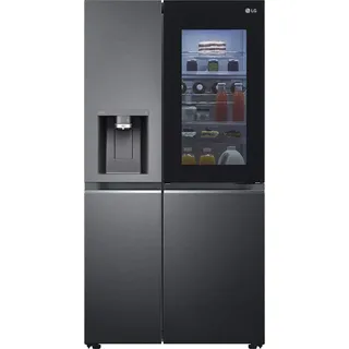LG GSXV91MCAE Side-by-Side (635 l, 1790 mm hoch, Schwarz)