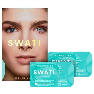 Swati Kontaktlinsen Turquoise 2 Stück