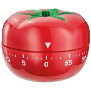 Eieruhr Tomate,Mechanisch 60 Min Küchentimer Mechanisch Eieruhr mit Lautem Alarm Lustig Eieruhren Küchenwecker Kurzzeitmesser Kochen Kurzzeitwecker für Kochen Backen Eierkochen