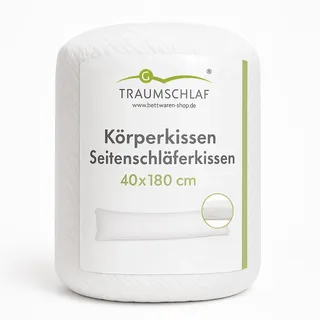 Traumschlaf Kissenbezug Air Breeze 40 x 140 cm Weiß