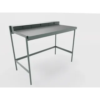 PS 20 Sekretär/Schminktisch Basaltgrau (RAL 7012) Linoleum Grau