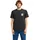 Kurzarm-T-Shirt Washed Black XL