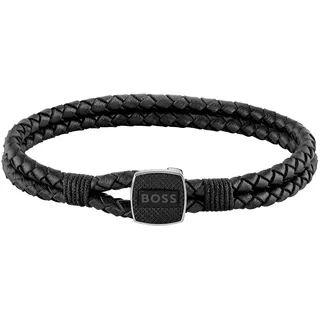 Boss Armband Herren Edelstahl Schwarz 1580047M Größe One Size