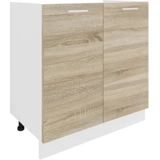 VCM Unterschrank Esilo 80 x 46 x 82 cm Weiß