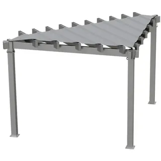 SOJAG Pavillon »Lima 1010« grau, 293.3x242.6x293.3 cm