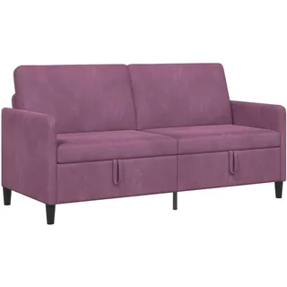 vidaXL Couch Polyester 1-Sitzer Lila