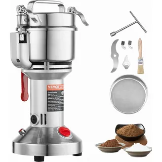 Vevor Elektrische Getreidemühle 1500W Maschine Maismühle 300g Gewürzemühle