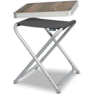 HOMECALL Campinghocker Leichter Grau