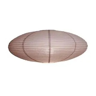 Nordlux Villo 1-flg. Ø 60 cm oval rosa Papier