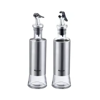 Westmark Lissabon Essig- und Ölspender 2-teilig 300 ml Edelstahl Glas Kunststoff