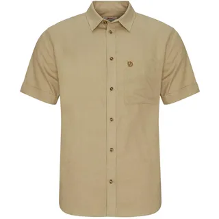 Fjällräven Övik Travel Kurzarmhemd Beige L