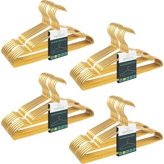 PARUSIA Kleiderbügel Metall Gold 40 St.