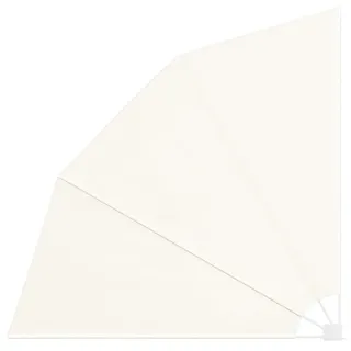 vidaXL Faltbarer Balkonfächer 210 x 210 cm creme