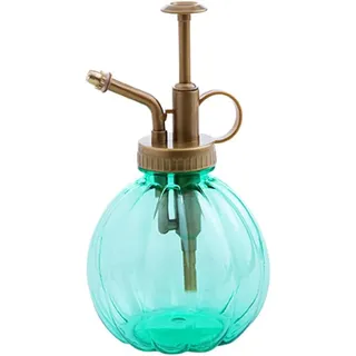 Pflanzenzerstäuber, Dekorativer Mini-wassersprüher Im Retro-stil Mit Pumpe, Mini-sprinkler Für Topfpflanzen Im Innenbereich (pumpkin Spray Pot - Grün)