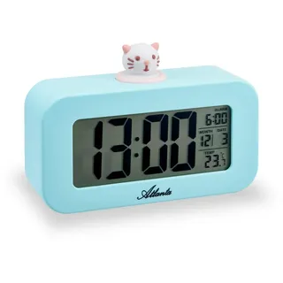 Atlanta 2169/5 Kinder-Wecker blau