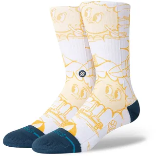 Stance Sonnys Crew Socken Gelb 43-46