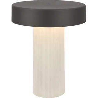 Briloner LED Tischlampe Altweiß-Anthrazit