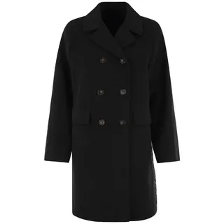 WEEKEND BY MAX MARA Kurzmantel WEEKEND MAX MARA Mantel ZOLFO aus Wolle - Schwarz schwarz 40