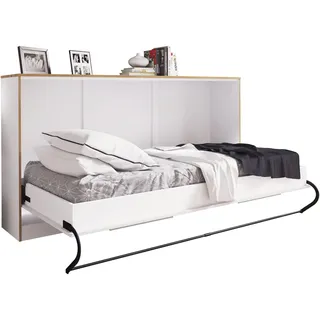 VCM Schrankbett, Wandklappbett Lattenrost 90x200 cm