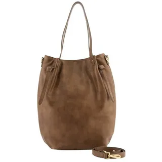 FredsBruder Just Easy Hobo Bag Leder Khaki/Green