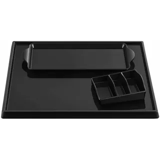Aliseo WELCOME TRAY SOLUTION Komplettes Tablettset schwarz