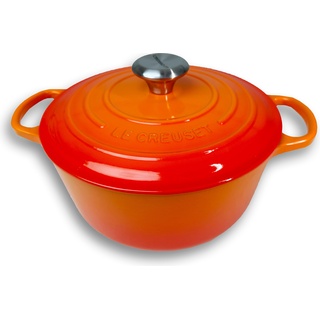 Le Creuset Signature, Pfanne + Kochtopf, Orange