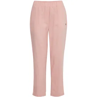 Oxmo OXAlfa Leinenhose Regular Rosa 40