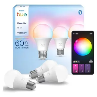 Philips Hue Essential White & Color Ambiance E27 806 lm 8 W 3 St.