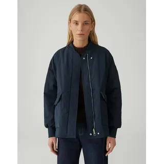 Opus Damen Jacke | HELLSY Loose Wasserabweisende Wendejacke mit Steppung Coal Blue, 38 - 38