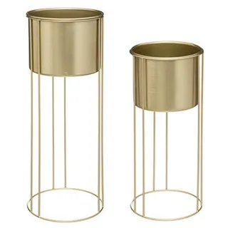 ATMOSPHERA CREATEUR D'INTERIEUR Blumentopf 58 cm Gold
