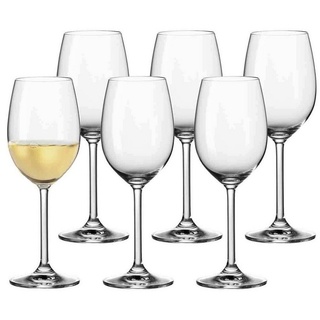 LEONARDO Weißweinglas Daily Weißweingläser 170 ml 6er Set, Glas weiß