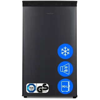 Medion LIFE MD 37690 Kühlschrank (90 l, 850 mm hoch, Grau)