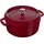 28 cm rund bordeaux