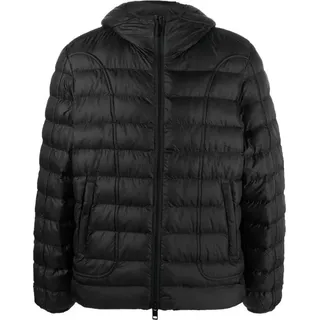 Diesel - Jacke für Herren, mit Kapuze SY562 (S) (Schwarz) - Schwarz - S