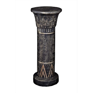 Antikes Wohndesign Standsäule Blumensäule Ägyptische Säule Podest Antik Spalte Skulpture