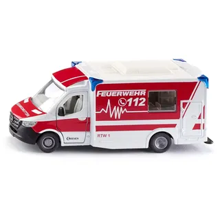 Siku 2115 - Mercedes-Benz Sprinter Miesen Typ C Rettungswagen rot/weiß 1:50
